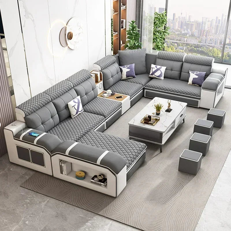 Durable Premium Quality Couch Pouf Living Room Sofas Futon Floor Designer Relaxing Filling Nordic Living Room