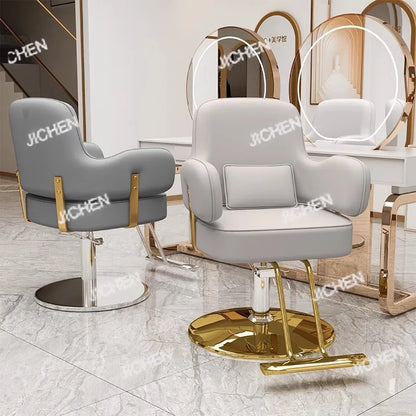 Hairdressing chair Internet celebrity barber shop chair Hair salon special lift fashion seat Hair cutting chair