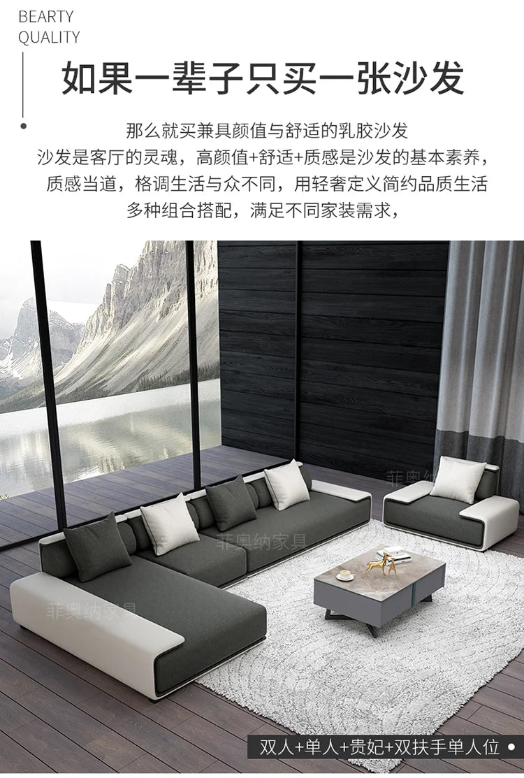 Nordic Living Room Sofas Recliner Minimalist Apartment Straight Sofas Fabric Comfortable Divani Da Soggiorno Home Furniture