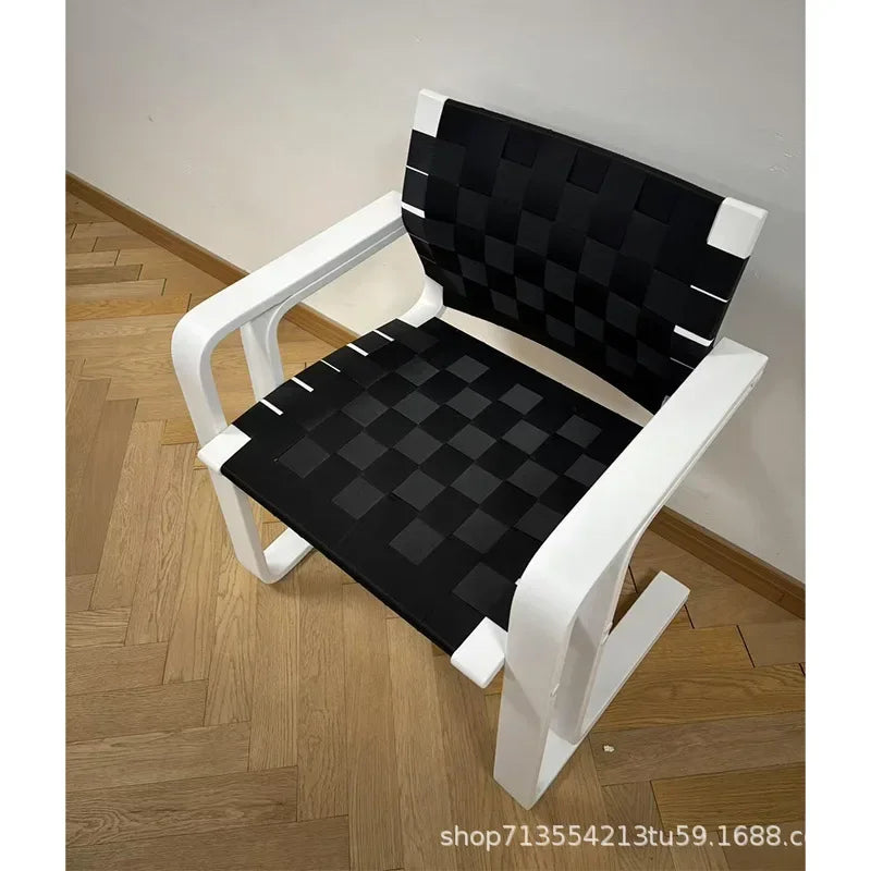 Solid Wood Woven Fabric Dining Chairs,Backrest Armchair,Furniture,Customized,Home,Living Room,Desk Stool