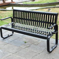 Great Quality Outdoor Metal Garden Bench Street Leisure Public Steel Bench