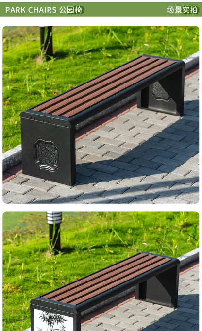 Chaise de parc, banc de loisirs en plein air, tabouret de cour, centre commercial, terrain de basket-ball, repos, chaise à rangée, meubles durables