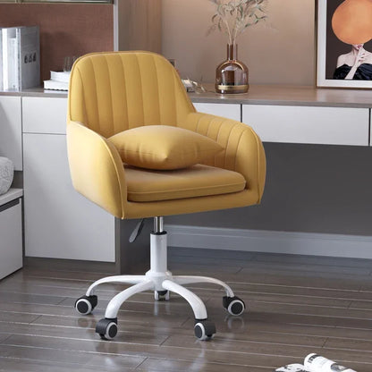 Modern Bedroom Comfortable Learning Chair Lift Swivel Office Chairs Study Room Chair Home Armrest Backrest Leisure Makeup Chair