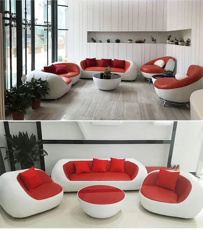 Nordic Accent Living Room Sofas Lazy Couch Leather Luxury Gaming Sofas Designer Decor Relaxing Divano Lounge Suite Furniture