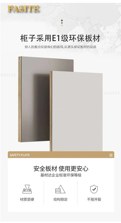 High end light luxury stone table, high-end office desk and chair combination, home L-shaped computer, high-end medical beauty