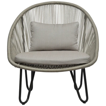 #Modern Aluminum Waterproof  Furniture Comfortable Outdoor Leisure Chair for Hotel Villa Garden from Factory Supply#