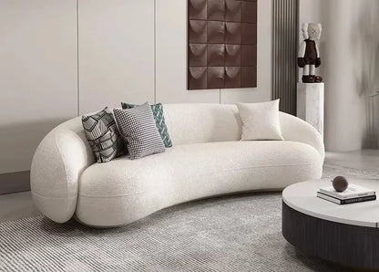 Minimalist Nordic Living Room Sofas Leather Recliner Designer Modern Sofas Luxury Lounge Balcony Cheap Divano Home Furniture
