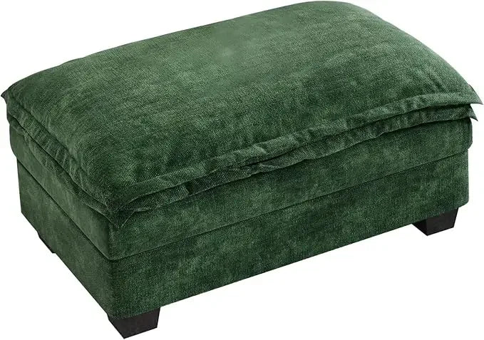 Modular Cloud Couch Sectional Sofa 89",  Modern Deep 2-Seat Loveseat Sofas, Oversized with Movable Ottoman, High Back