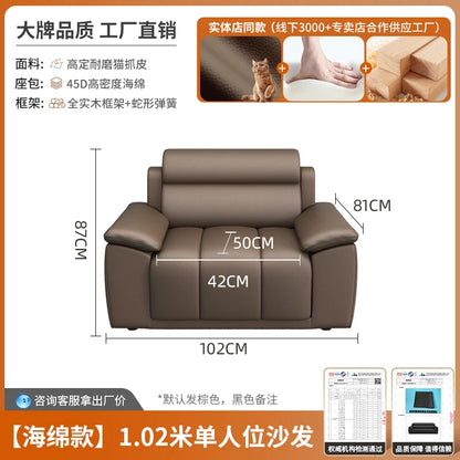 Recliner Loveseat Sofa Office Chair Compressed Cloud Couch Leather Sectional Sofa Bed Folding Modern Divani Sottovuoto Furniture
