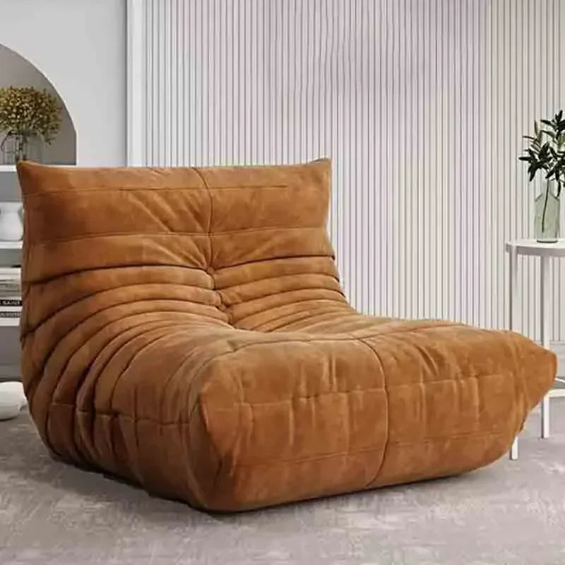 Bean Bag Chairs for Adults Soft Sofa for Living Room, Apartments Reading Corner Lounge Fireside Chair Armless Floor Sofa