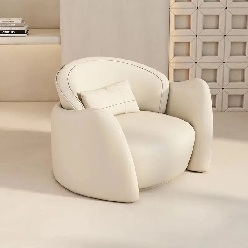 Living Room Leisure Home Hotel Reception Area Simple Sofa Chairs Chaise Lounge Light Luxury Single Sofa Chair Small Apartment