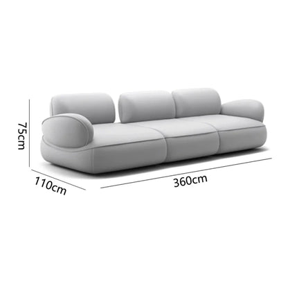 Snail sofa Milan Italian minimalist curved backrest adjustable modern simple wind sofa living room villa sofa