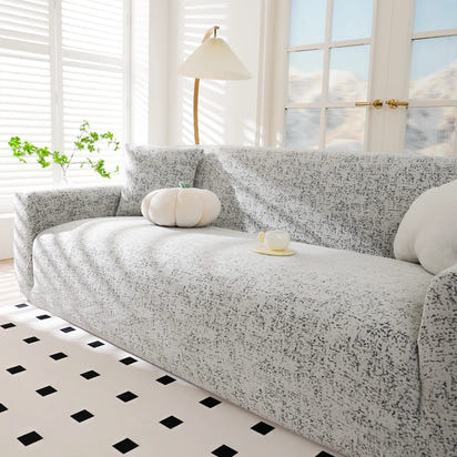 Jacquard Sofa Covers for Living Room Stretch Couch Cover Pets Dogs Friendly Anti Slip Thickened Slipcovers Furniture Protector