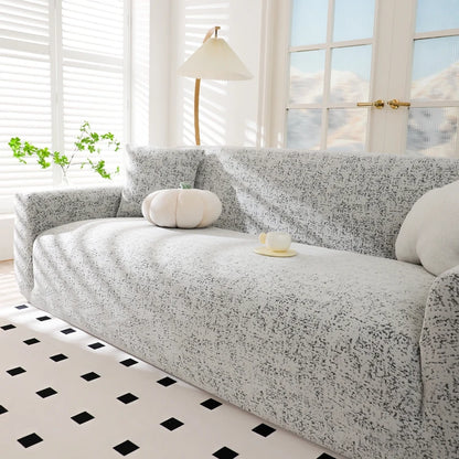 Jacquard Sofa Covers for Living Room Stretch Couch Cover Pets Dogs Friendly Anti Slip Thickened Slipcovers Furniture Protector