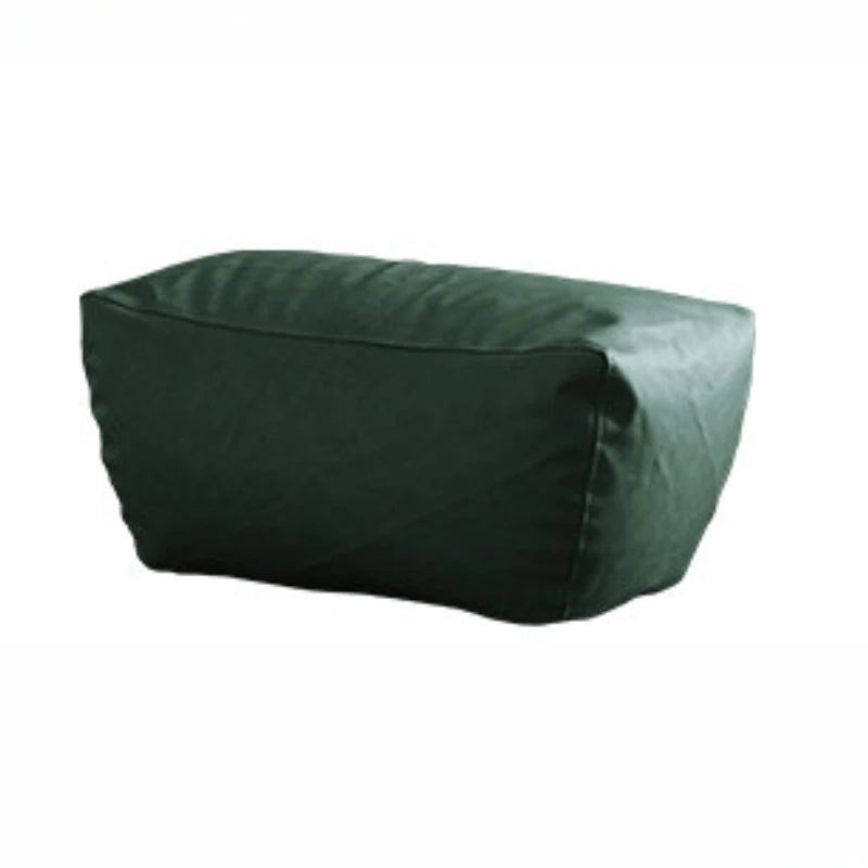 OTAUTAU 1-2 Seat Faux Leather Bean Bag Cover Couch Armchair Pouf Beanbag Cover SF433【No Filler!Need Buy Filler Yourself !】