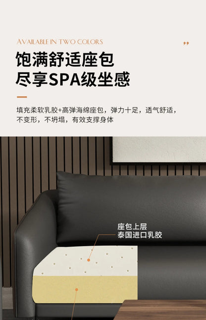 Office Sofa Modern Meeting Guests Business Reception Negotiation Leisure Area Modern Leather Sofa Coffee Table Combination Set