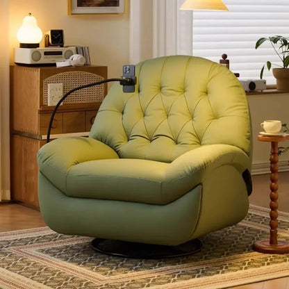 Electric Recliner Lounge Chair Multi Functional Lazy Rocking Sofa Seat Space Saving Single Chair for Living Room Balcony