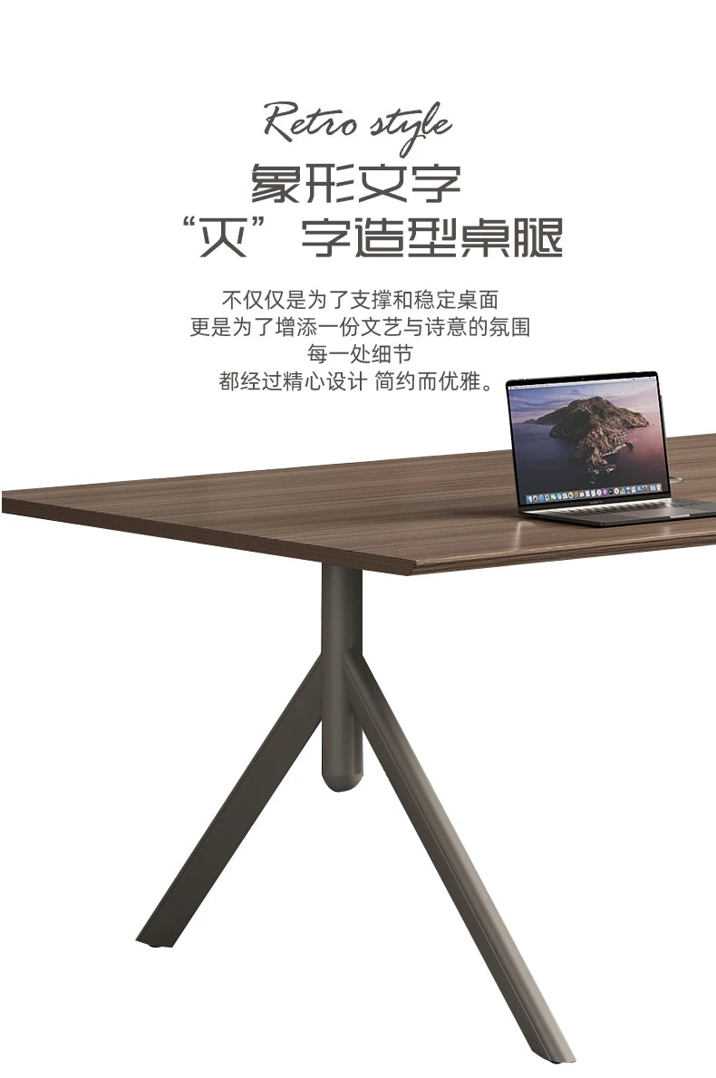 Conference Table Simple Modern Meeting Office Rectangular Business Negotiation Environmental Protection Large And Small Conferen