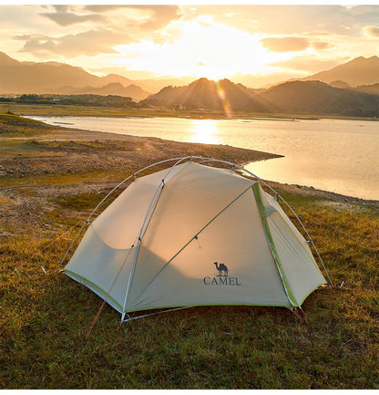Golden Camel 20D Ultralight Travel Tent 1-2 People Waterproof Hiking Survival Outdoor Camping Portable Backpacking Shelter Tent