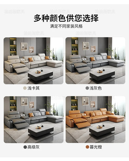 Italian Modern Sofas Minimalist Living Room Electric Lazy Sofas Relax Armchairs Apartment Articulos Para El Hogar Accessories