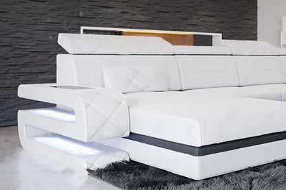 High Quality U Shape Leather Sofa Set Modern Sofa Set Furniture Living Room