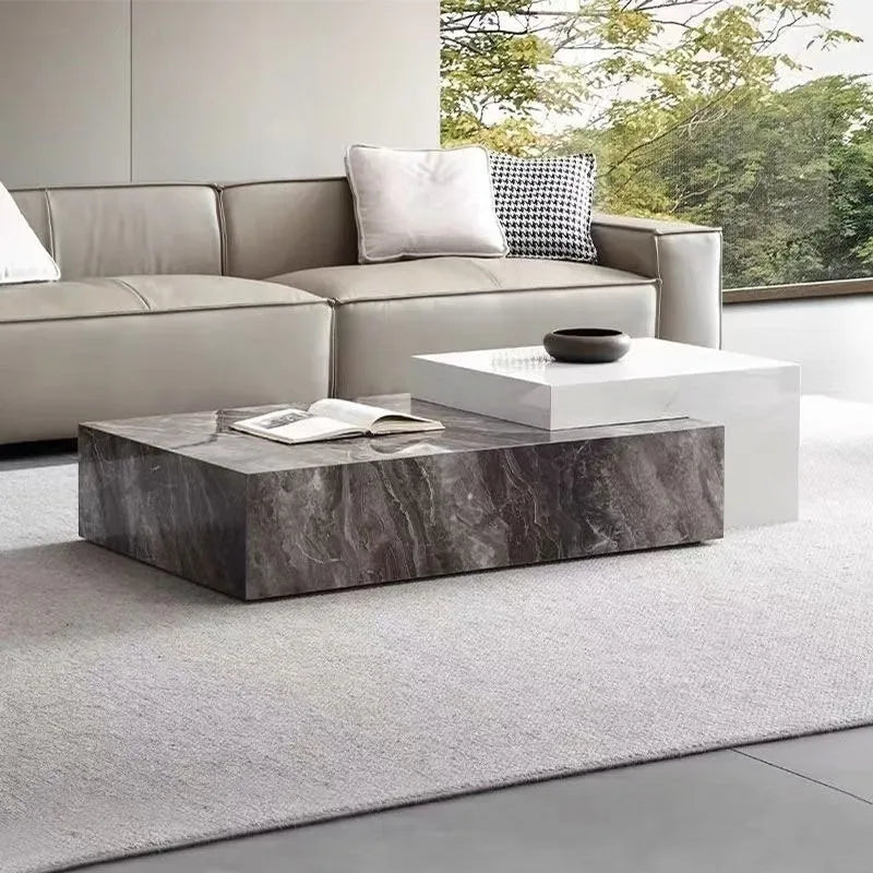 Frame Aesthetic Coffee Table Clear Design Modern Luxury Coffee Table Magazine Bedroom Mesa Centro Salon Furniture Accessories