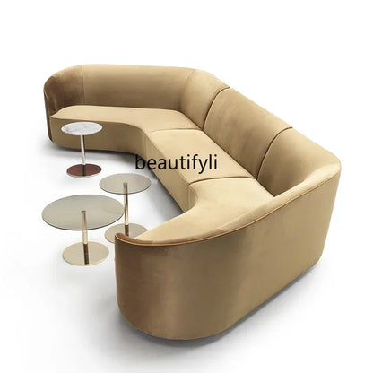 YH8  Modern office leisure sofa personalized creative  hotel lobby lounge area reception living room special-shaped combination