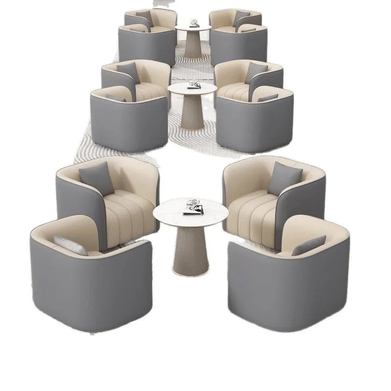 Simple Internet celebrity negotiation Reception Sofa Hotel Business Court Rest  Sales Office Sofa Combination