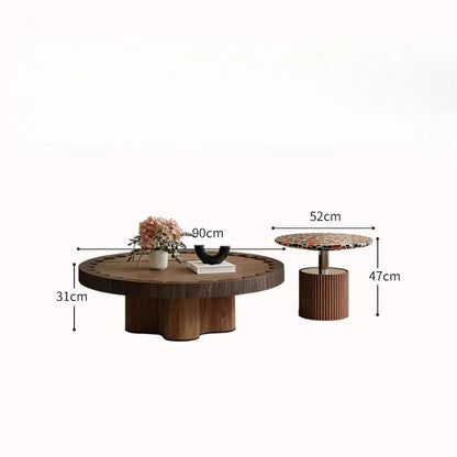 Minimalism Living Room Coffee Tables Bedroom Furniture Homestay Modern Coffee Tables Tea Wooden Furniture ChaJi MH40CJ