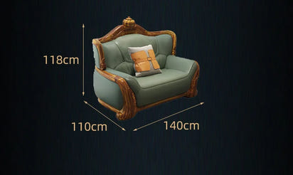 Europe Classic Sofa Double Kids Recliner Minimalist Designer Sofa Large Corner Elegant Divani Da Soggiorno Home Accessories