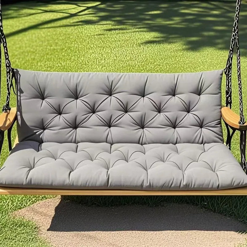 100x150cm Outdoor Hanging Chair Bench Cushion Swing Replacement Cushion Thick Garden Swing Cushion Swing Replacement