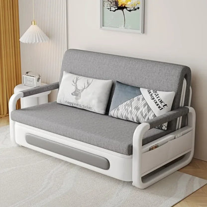 Folding, sofa bed, dual use, multi functional, living room, single and double, small apartment, balcony