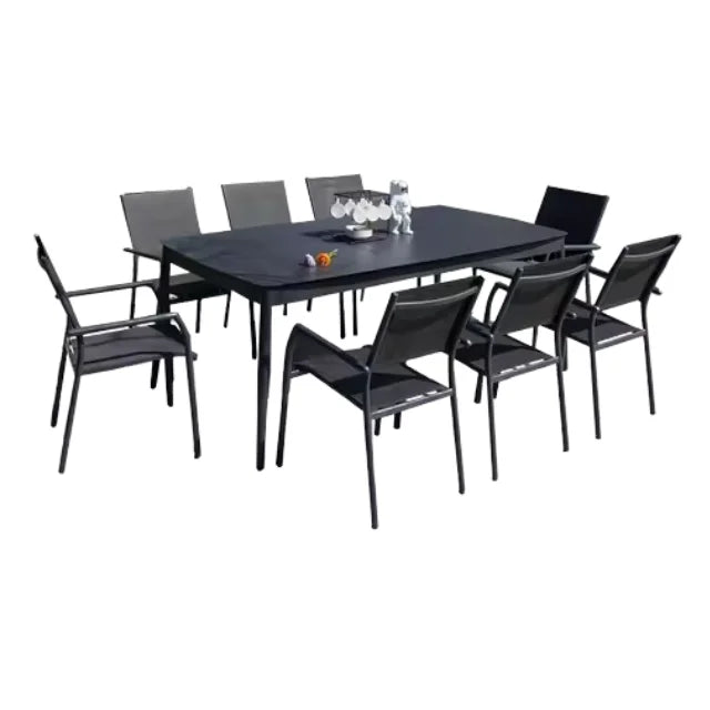 Modern Design Garden Rattan Patio Wicker L Shape Corner Sofa Set with Single Sofa Chair Exterior Pe Rattan Outdoor Sofa