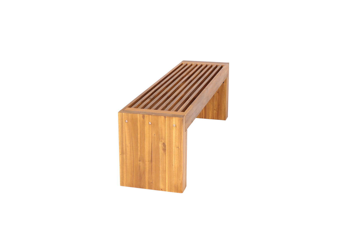 Banc en bois d'acacia naturel de meubles d'extérieur écologiques de haute qualité du Vietnam