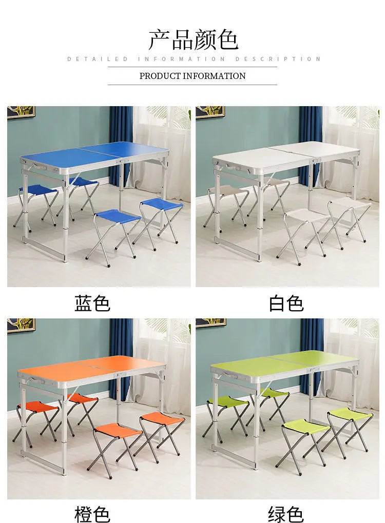 Outdoor Portable Camping Table Mini Folding Dinner Fishing Beaches Picnic Dining Table