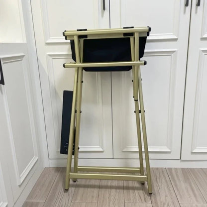 High Aluminum Frame Makeup Artist Director Chair Foldable Outdoor Furniture Lightweight Portable Folding Director Makeup Chair