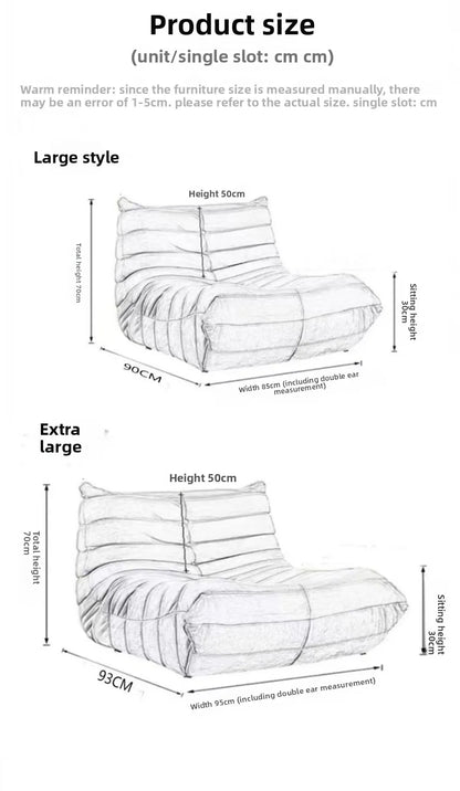 High quality oil wax leather lazy sofa, living room, hotel bedroom are all placed, fashionable, high-end and atmospheric.