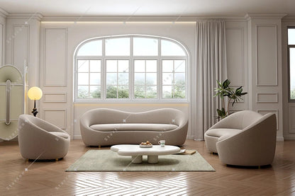 L Shape Fabric Recliner Sofa Set Modular Blue Velvet Sofa Italian Fabric Sofa for Home Luxury