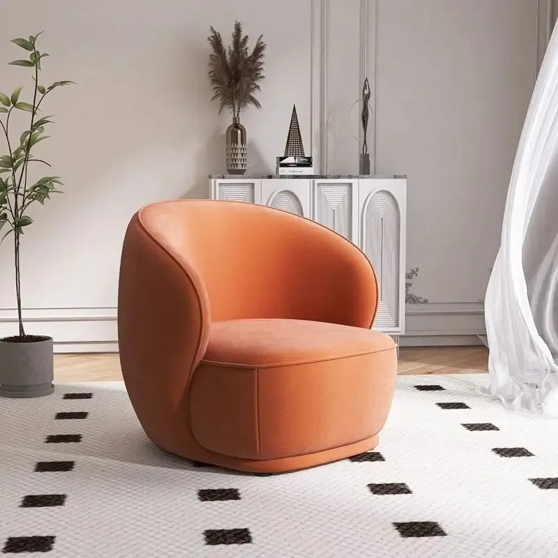 Nordic Chaise Lounge Modern Simple Single Sofa Living Room Small Apartment Beauty Salon Rest Reception Negotiation Leisure Chair