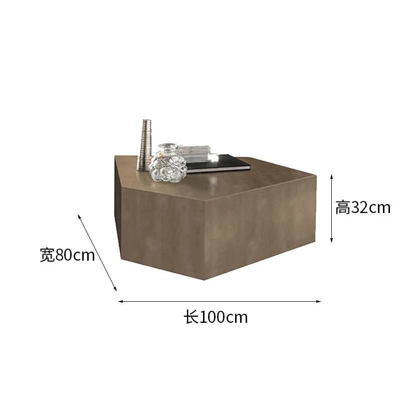 Glam Simple Coffee Table Ornaments Frame Design Storage Coffee Table Modern Aesthetic Meubles De Salon House Accessories
