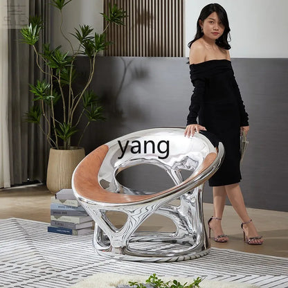 LTT Nordic creative single chair Living room reception negotiation chair Internet celebrity leisure chair
