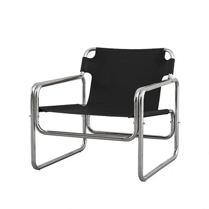 JOYLIVE Single Sofa Chair Designer Bauhaus Casual Chair Stainless Steel Saddling Coffee Chair Shooting Prop New Dropshipping