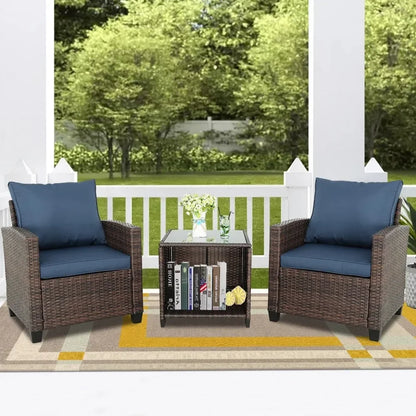 #For 3 Pieces Patio Furniture Sets with Storage Table and Chairs, Outdoor Patio Furniture Sets&