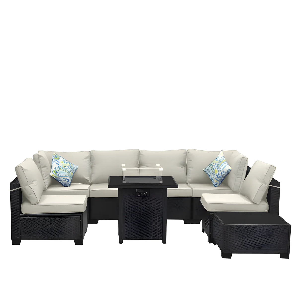 Hot Selling and Popular Leisure Rattan Sofa Home Set for Indoor or Courtyard Use