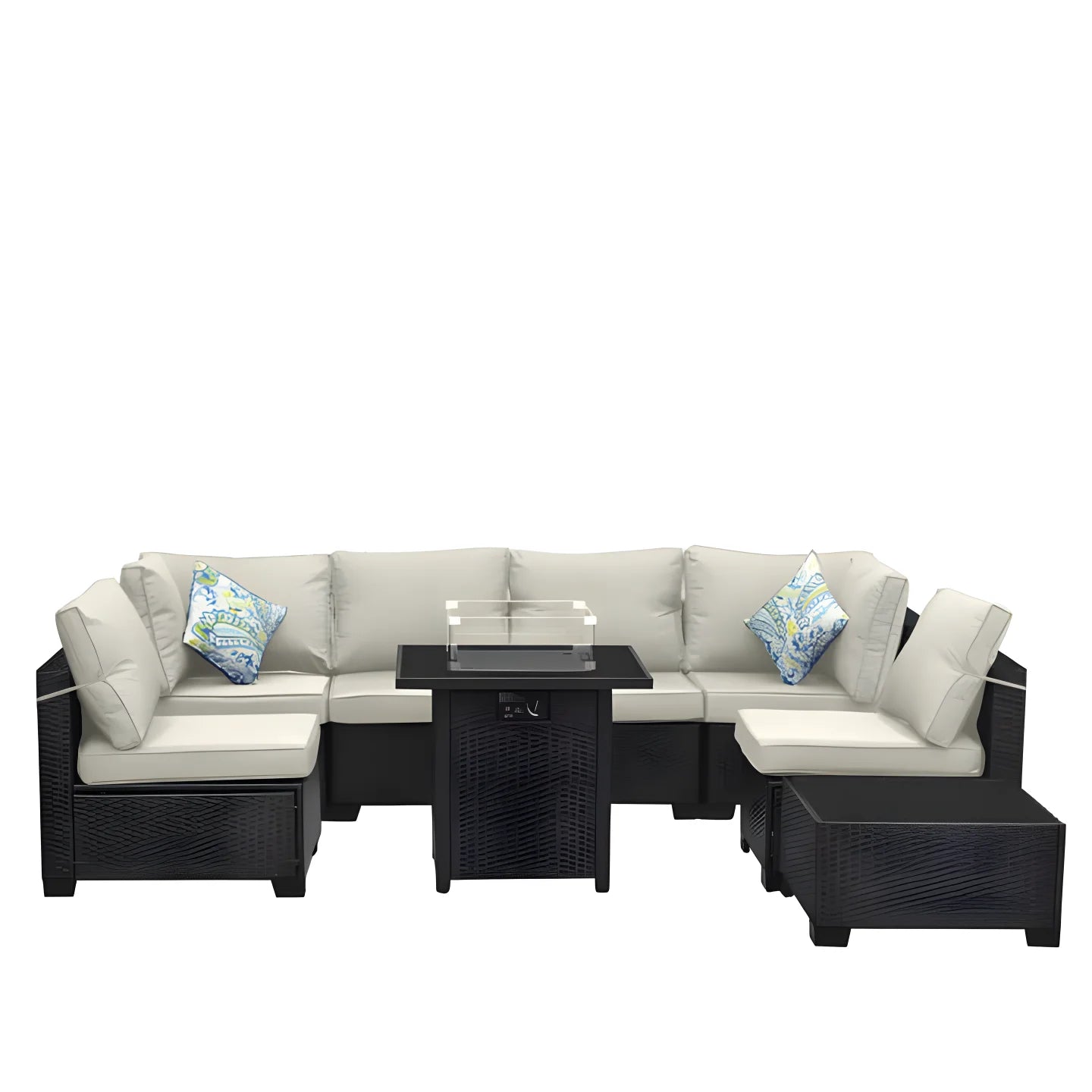 Hot Selling and Popular Leisure Rattan Sofa Home Set for Indoor or Courtyard Use