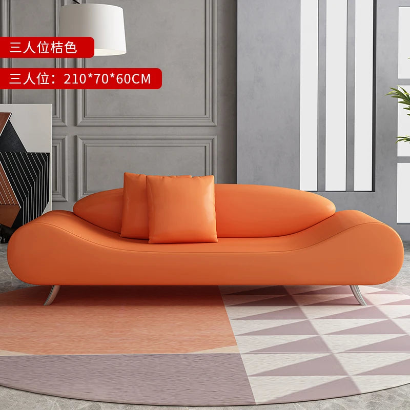 Desk Lazy Sofa Filler European Lounge Modern Elegant Sofa Economic Puff Nordic Nordic Divano Trendy Furniture Hotel Furniture