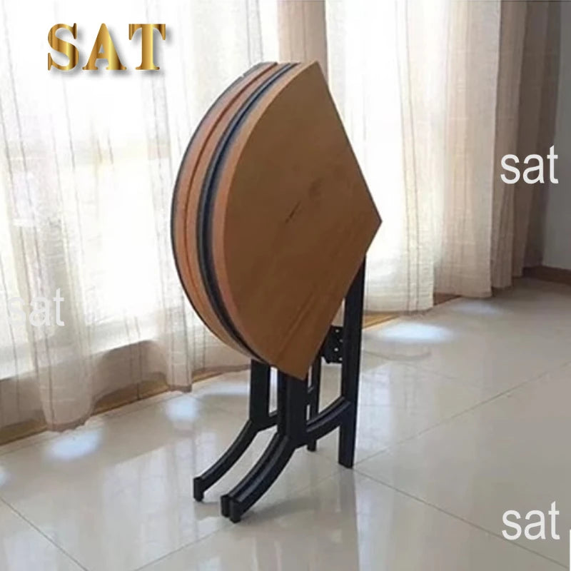 z Kitchen Legs Dining Table Nordic Space Saving Vanity Folding Dining Table Wooden Design Mesa Plegable Furnitures   z