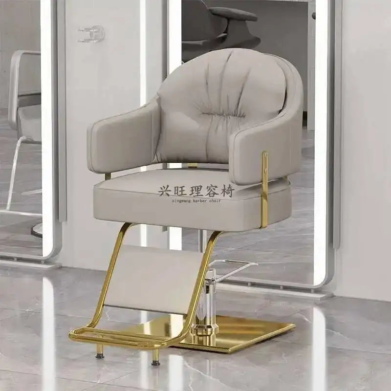 Shampoo Barber Chair Simplicity Wheels Swivel Salon Chair Hair Stylist Facial Sillas Cosmetic Aesthetic Salon Furniture