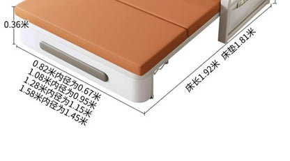 Sofa bed folding dual-purpose small apartment 2024 Internet celebrity new living room 1.2 multi-function single and double retra