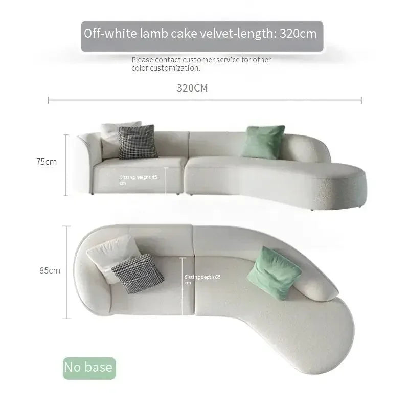 Ergonomic Sectional Living Room Sofas Nordic Luxury Apartment Sofas Relaxing Modern Relaxing Throne Divano Unique Furniture
